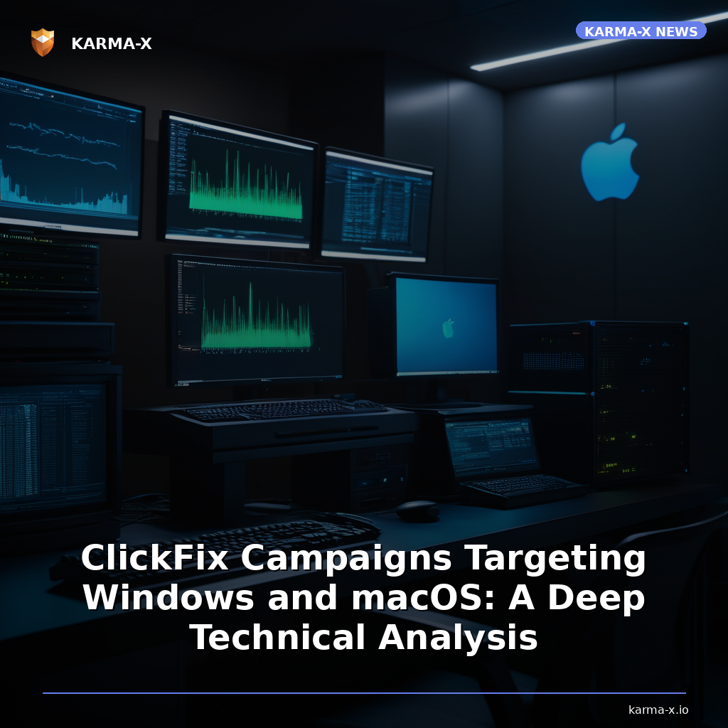 ClickFix Campaigns Targeting Windows and macOS: A Deep Technical Analysis