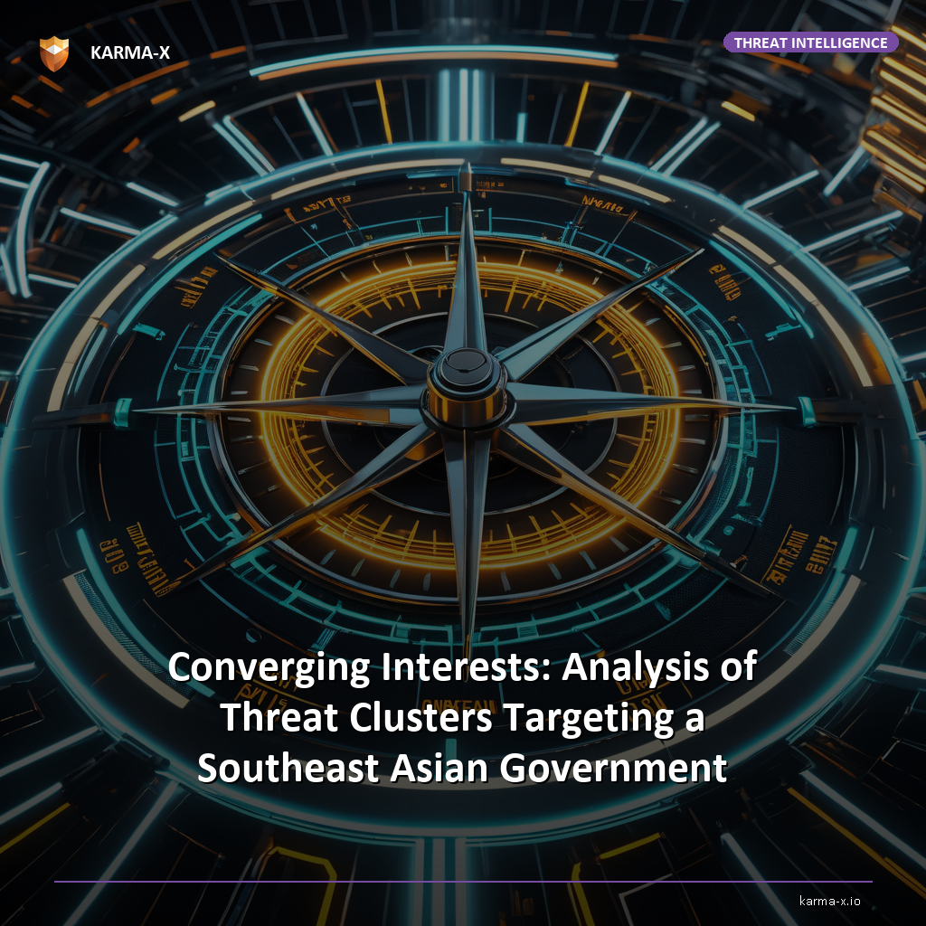 Converging Interests: Analysis of Threat Clusters Targeting a Southeast Asian Government